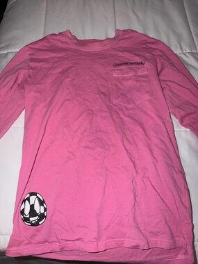 Front & Back Chrome heart Shirt